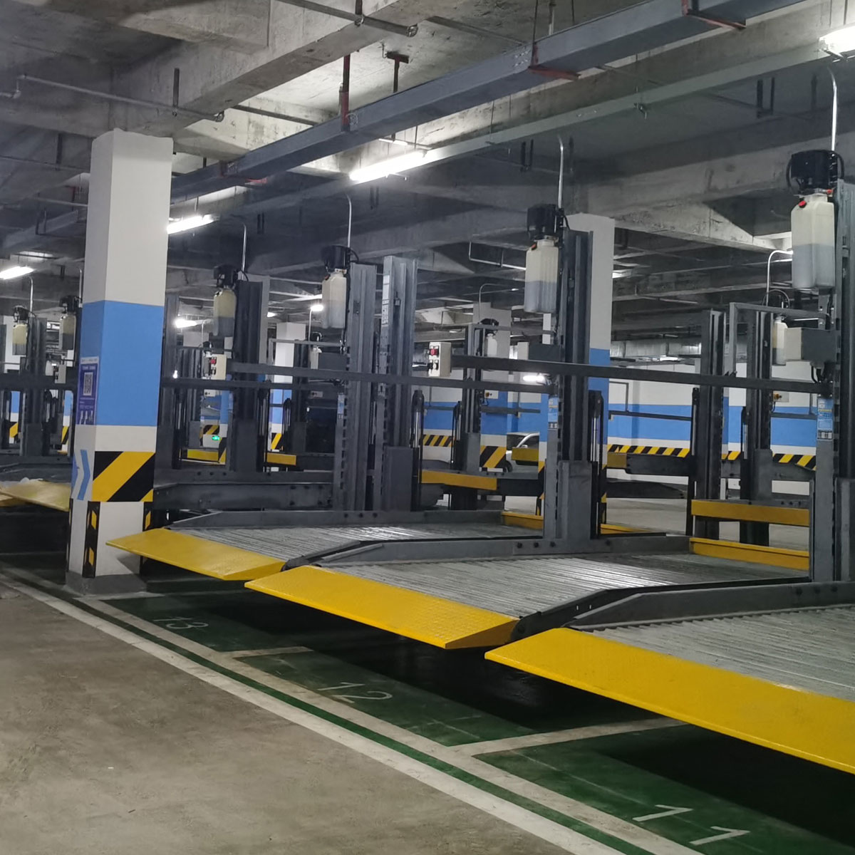 鹽津簡易升降機械車位拆除