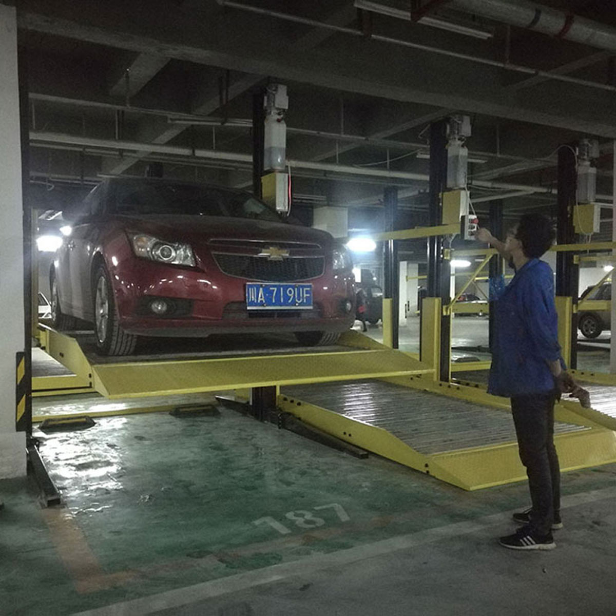 柞水雙層立體停車場二手