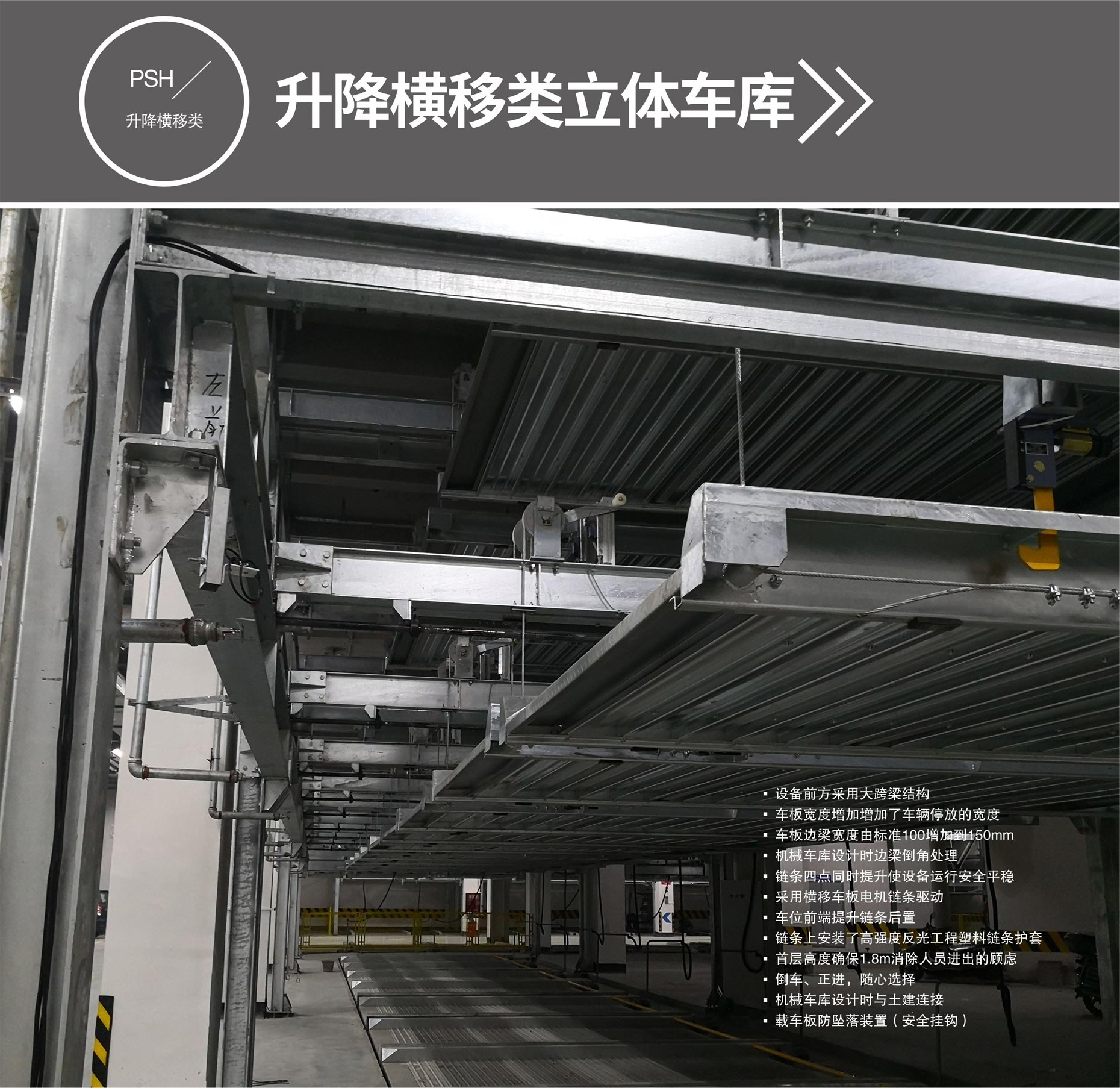 地下室機械立體停車設備拆除升降橫移式立體車庫